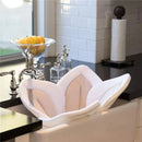 Blooming Bath Lotus - Baby Bath Seafoam, White/Gray Image 6