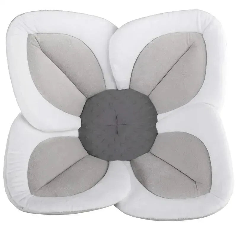 Blooming Bath Lotus - Baby Bath Seafoam, White/Gray Image 7