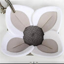 Blooming Bath Lotus - Baby Bath Seafoam, White/Gray Image 5