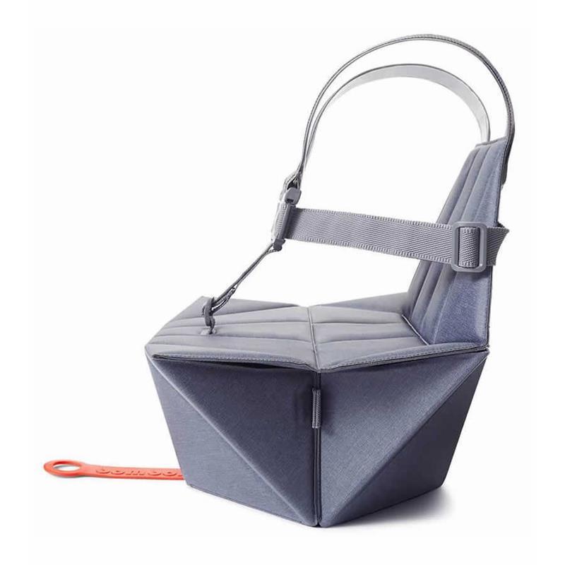 Bombol - Pop-Up Booster & Seat Cover Carry Bag, Denim Blue Image 7