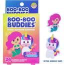 Boo Boo Buddies - Kids Adhesive Bandages, Mermaid + Unicorn Image 2