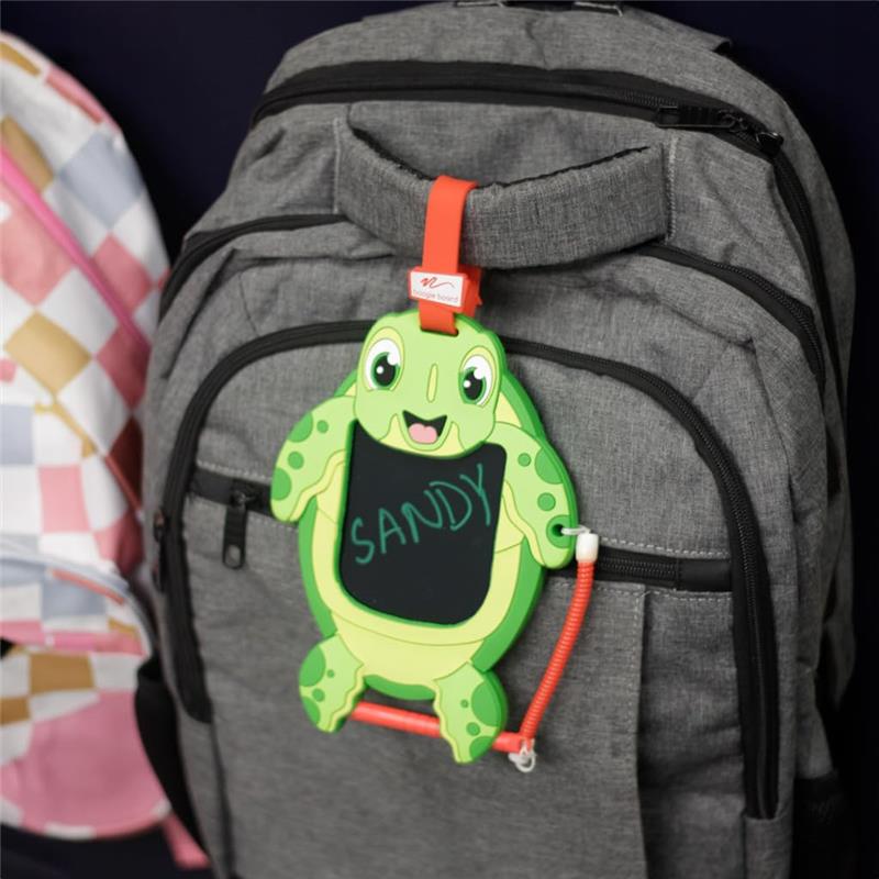 Boogie Board Kids Sketch Pals Doodle Board, Sandy The Sea Turtle - Portable 4 Reusable Drawing Pad with Attached Stylus, Perfect for Travel & Road Image 6