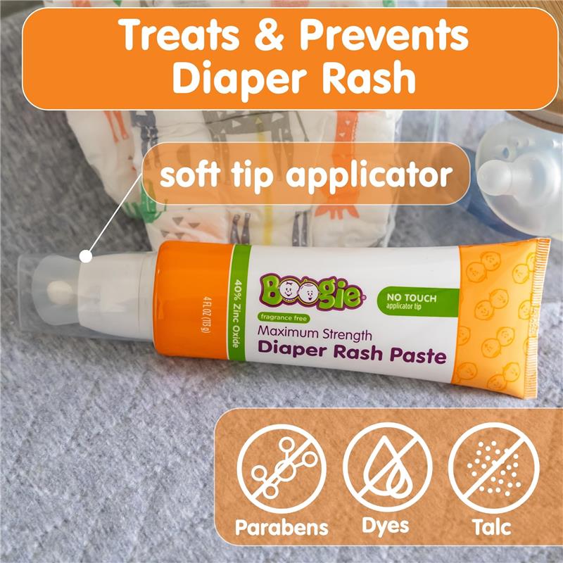 Boogie Wipes - Boogie Maximum Strength Diaper Rash Paste Image 4