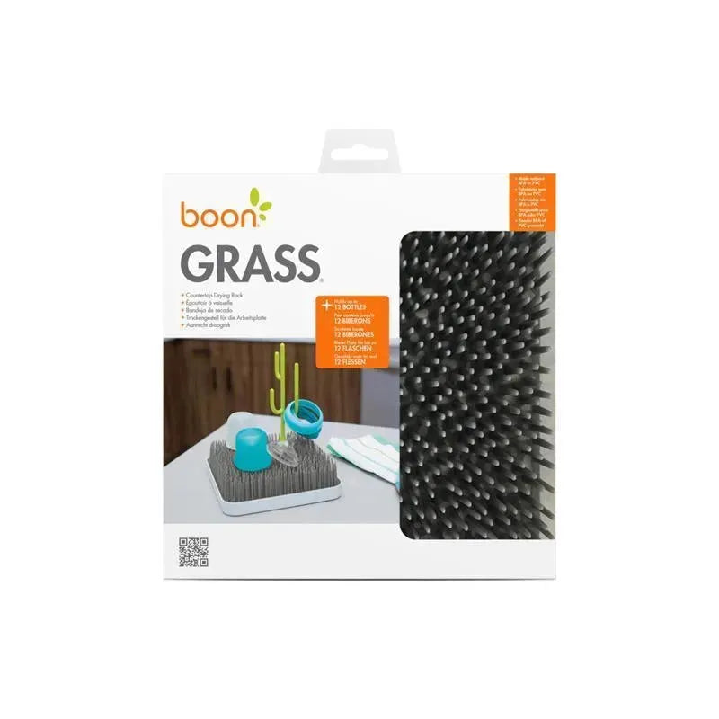 Boon - GRASS Countertop Drying Rack, Grey Image 5