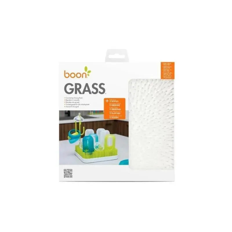 Boon Grass Countertop Drying Rack for Baby Bottles and Pacifiers, Winter White Image 6