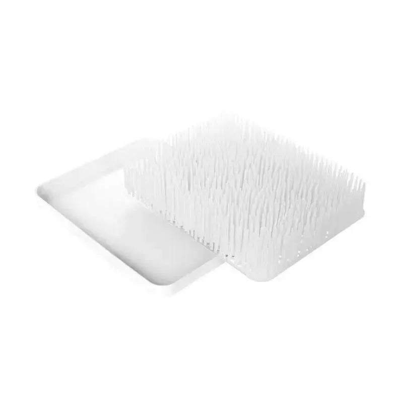 Boon Grass Countertop Drying Rack for Baby Bottles and Pacifiers, Winter White Image 4