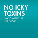 Boon Jewl Orthodontic Pacifier, Stage 1 Newborn+ Silicone Pacifier, Pack of 4, Blue Image 3