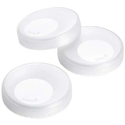 Boon Nursh - Milk Storage Lids 3Pk Image 1