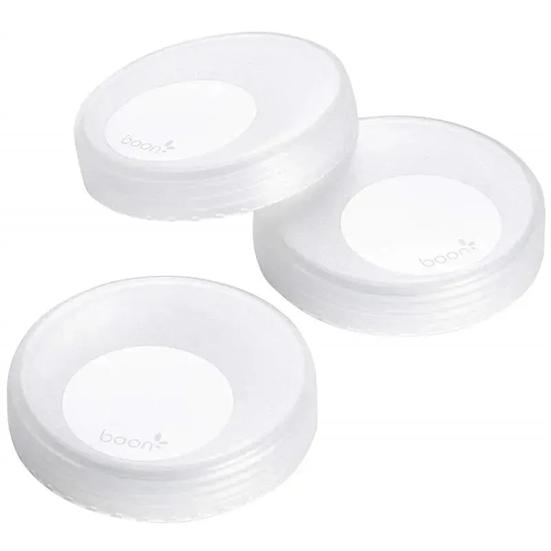 Boon Nursh - Milk Storage Lids 3Pk Image 1