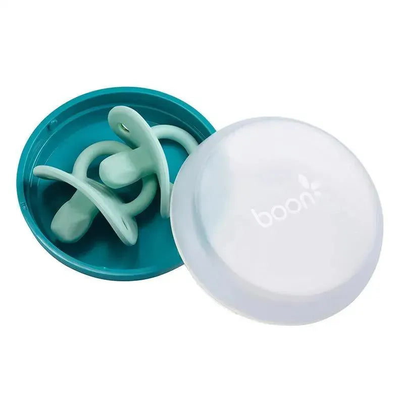 Boon Nursh Pouch & Nipple Container 3-Pack, Blue Image 4
