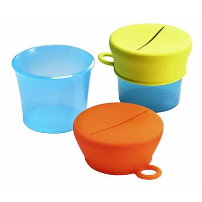 Boon Snug Snack, Orange Multi Image 1