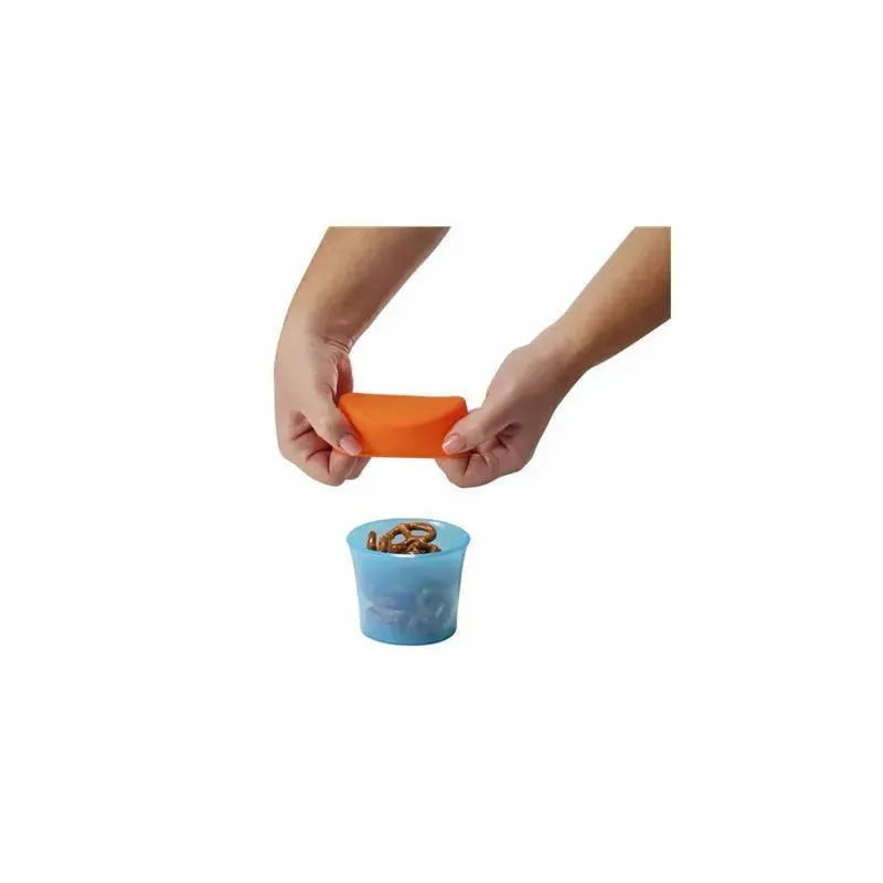 Boon Snug Snack, Orange Multi Image 3