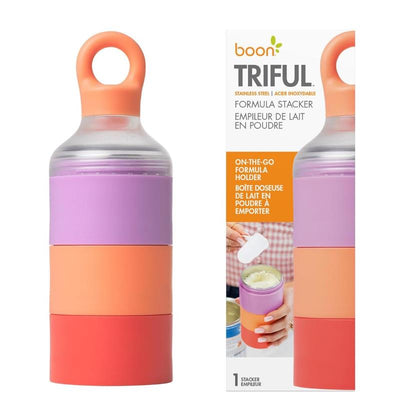 Boon Triful Baby Formula Dispenser On The Go, Pink Image 1