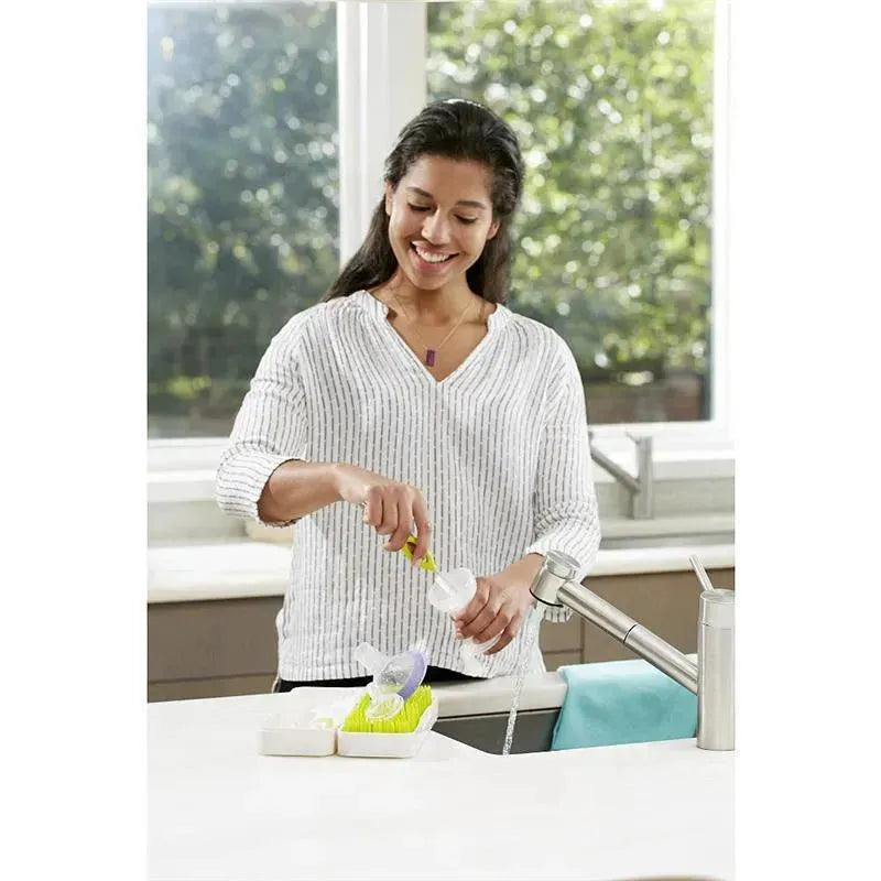 Boon Trip Travel Drying Rack, Green Image 3