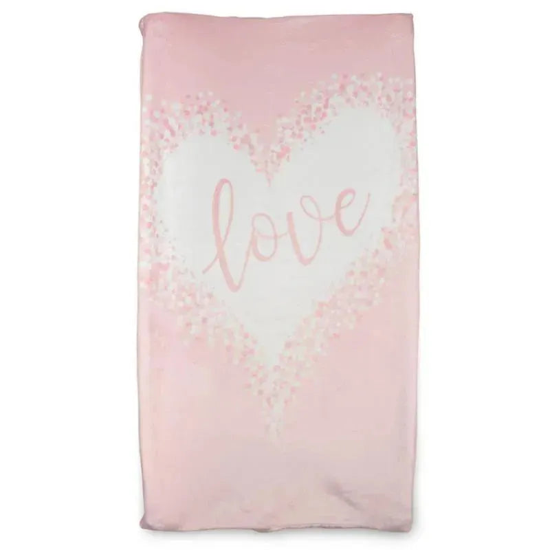 Boppy - Changing Pad Cover, Pink Love Image 1