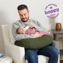 Boppy Nursing Pillow Luxe - Moss Quilted Image 3