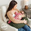 Boppy Nursing Pillow Luxe - Moss Quilted Image 5