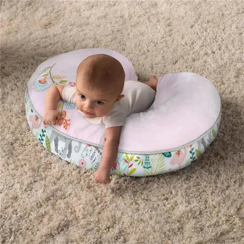 Boppy - Luxe Original Support for Feeding & Milestones, Pink Sweet Safari Image 15