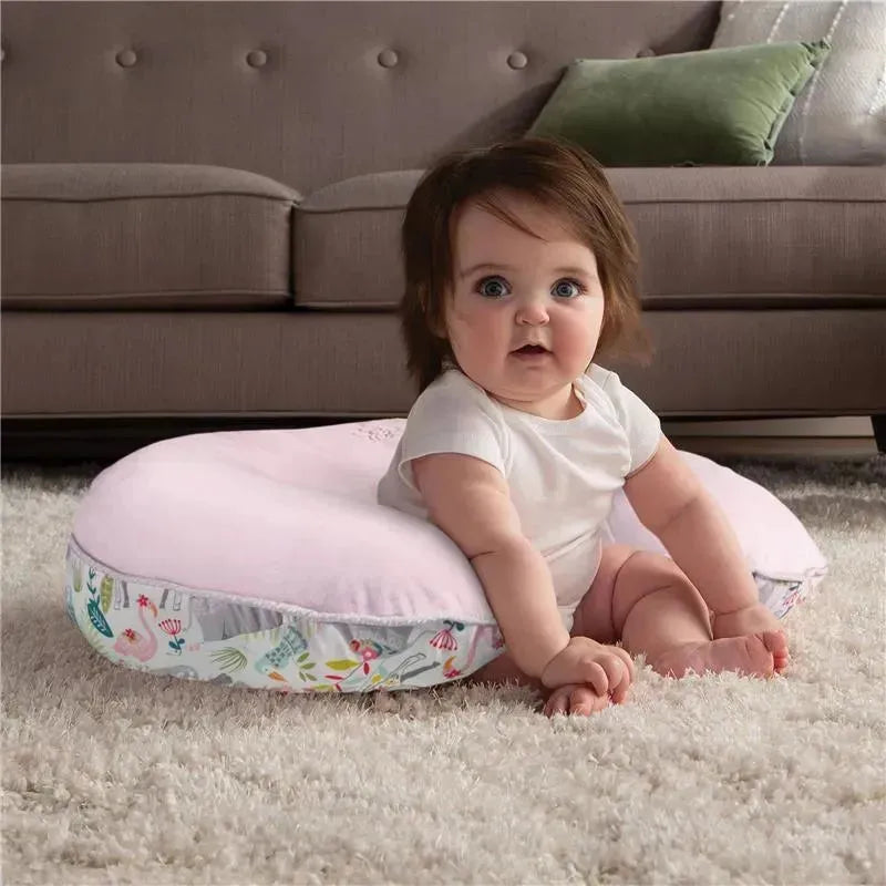 Boppy - Luxe Original Support for Feeding & Milestones, Pink Sweet Safari Image 17