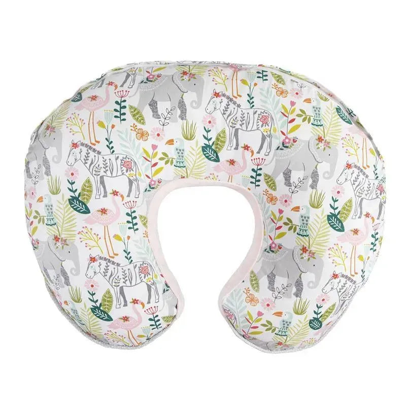 Boppy - Luxe Original Support for Feeding & Milestones, Pink Sweet Safari Image 7