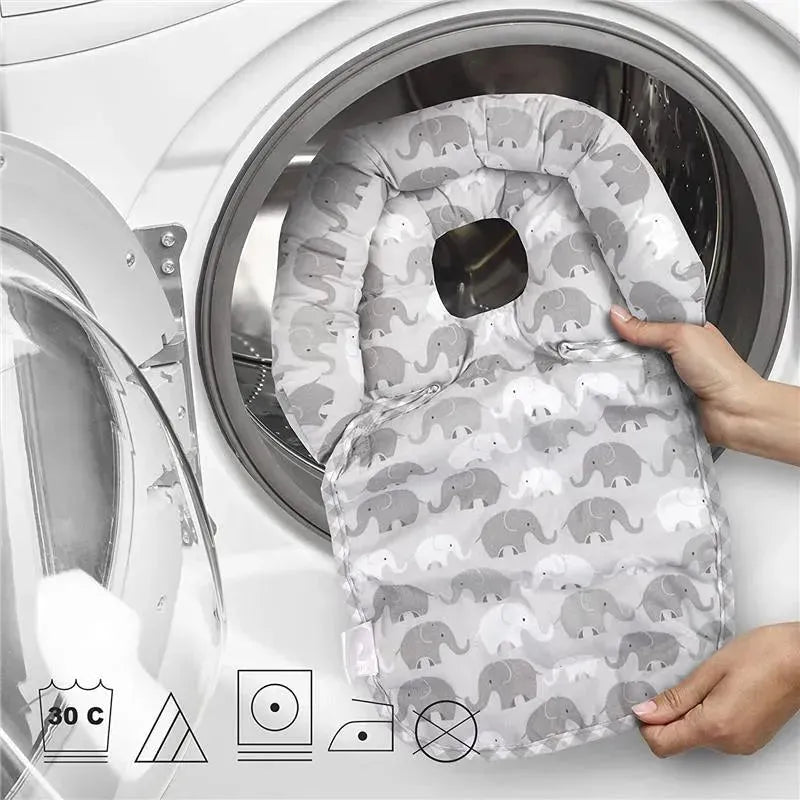 Boppy - Noggin Nest Head Support Elephants Gray Image 11