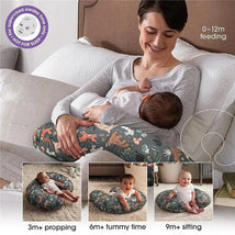 Boppy - Nursing Pillow, Green Forest Animals Image 2