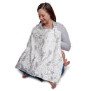 Boppy - Nursing Cover for Breastfeeding, Gray Ferns Image 1