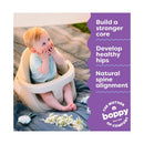 Boppy Proper Posture Floor and Booster Seat- Oatmeal Image 3