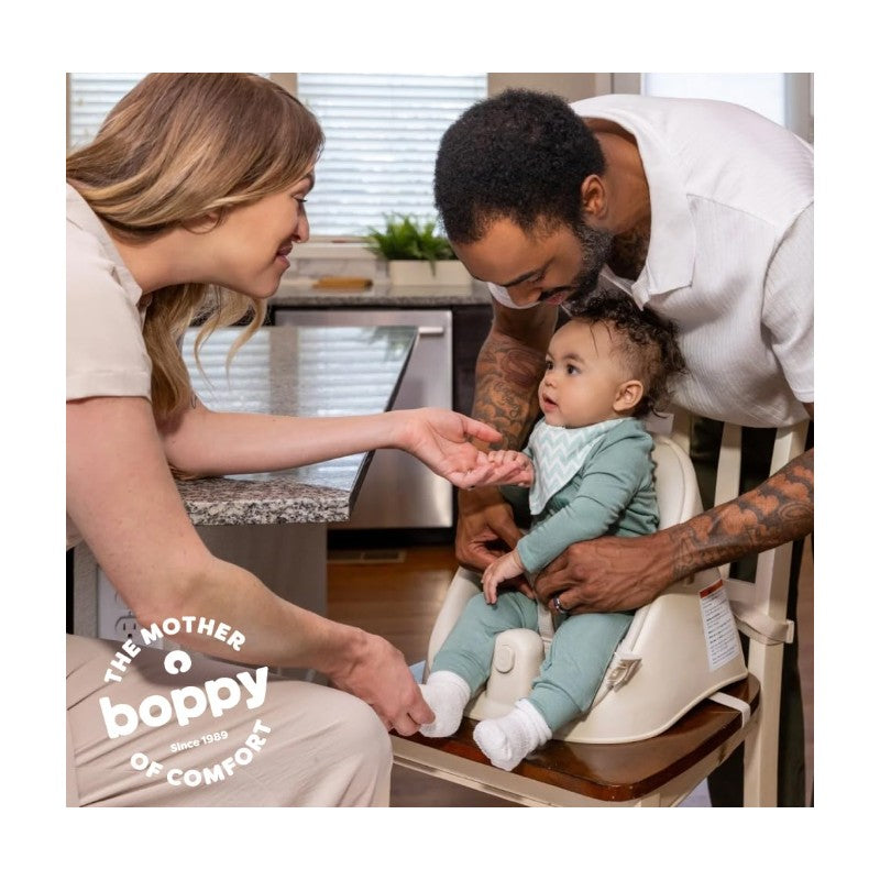 Boppy Proper Posture Floor and Booster Seat- Oatmeal Image 6