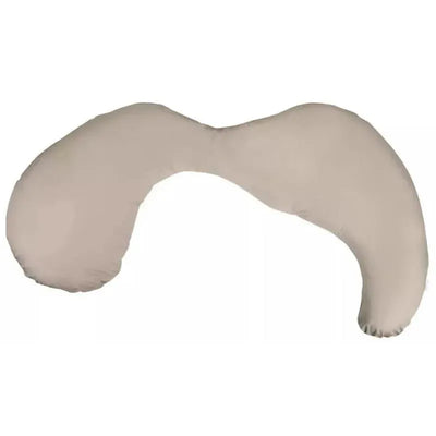 Boppy - Total Body Pregnancy Pillow with Organic Cotton, Biscuit Image 1