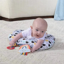 Boppy Tummy Time Pillow - Black And White Rainbows Image 2