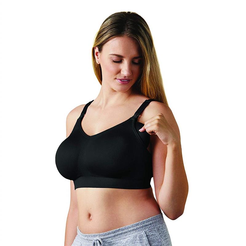 Bravado - Body Silk Seamless Nursing, Black Image 5