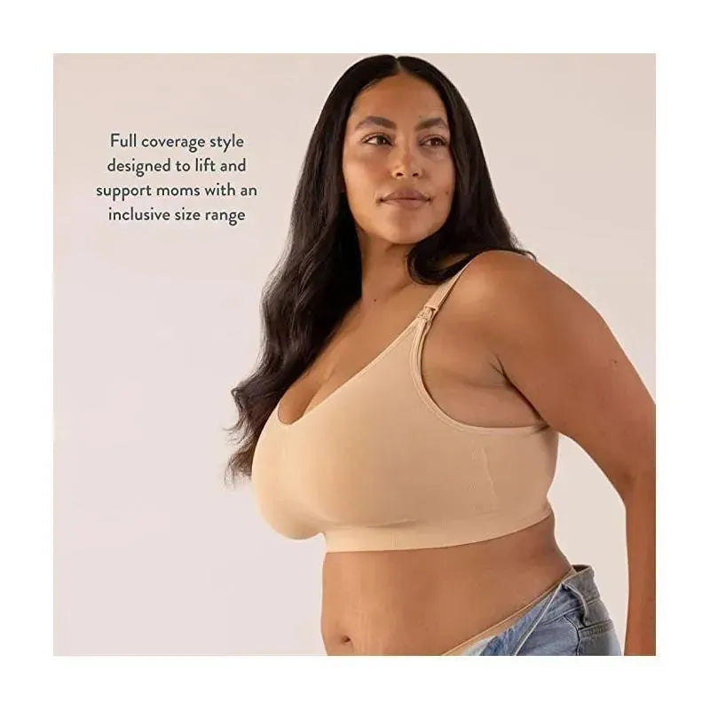 Bravado Body Silk Seamless Nursing Bra - Antique White Image 5