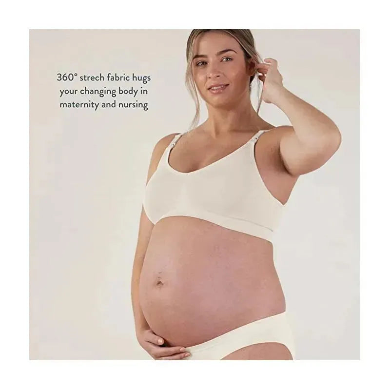 Bravado Body Silk Seamless Nursing Bra - Antique White Image 7