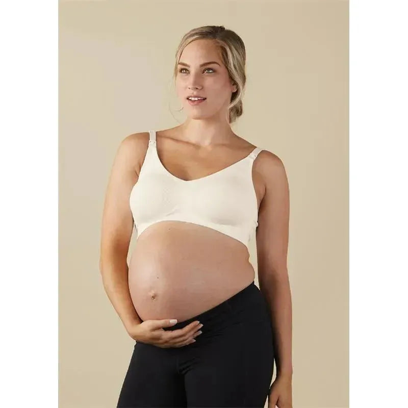 Bravado Body Silk Seamless Nursing Bra - Antique White, L | Macrobaby Image 6
