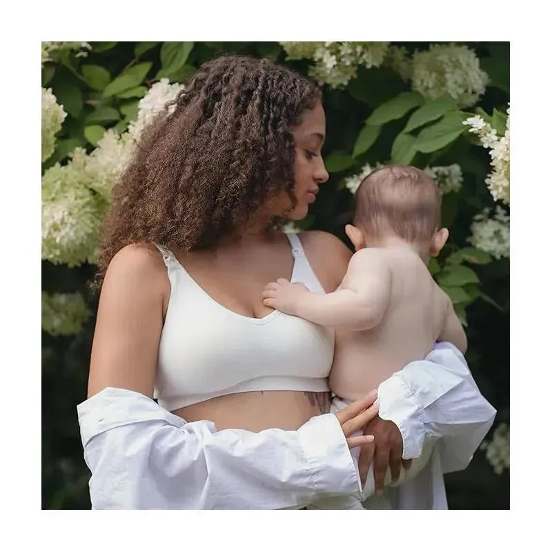 Bravado - Body Silk Seamless Nursing Bra, Pearl (17D Xxl) Image 6