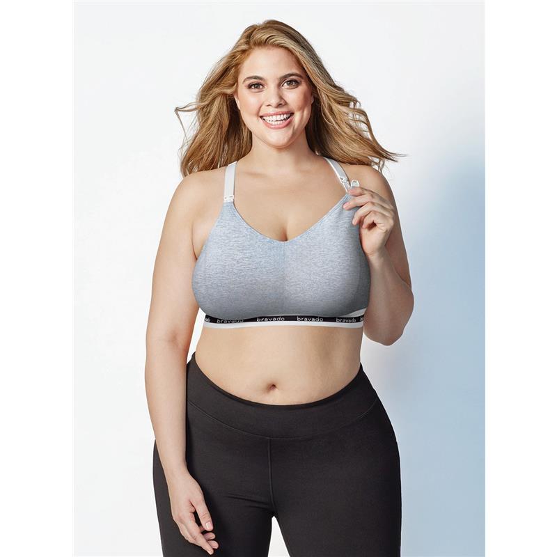 Bravado Original Full Cup Nursing Bra, Dove Heather Image 1
