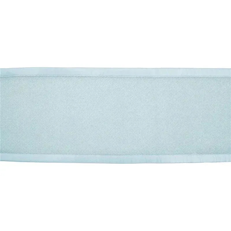 BreathableBaby - Classic Breathable Mesh Crib Liner, Light Blue Image 5