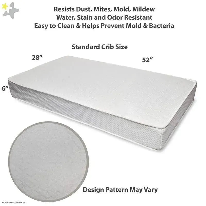 BreathableBaby - Eco Core 250 1-Stage Dual Sided, White Image 5