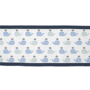 BreathableBaby - Classic Breathable Mesh Crib Liner, Little Whale Navy Image 6
