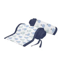 BreathableBaby - Classic Breathable Mesh Crib Liner, Little Whale Navy Image 2