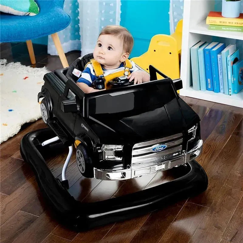Bright Starts - Ford F-150 4-in-1 Agate Black Baby Activity Center & Push Walker Image 5