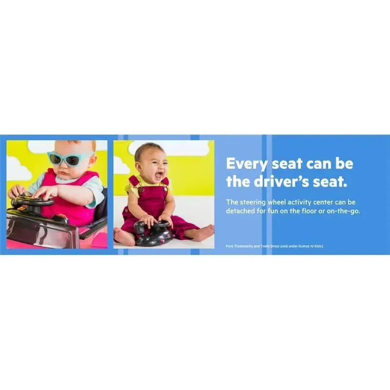 Bright Starts - Ford Mustang 3 Ways To Play Walker - Pink Image 5