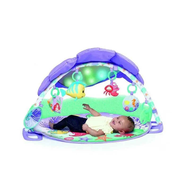 Bright Starts - The Little Mermaid Twinkle Trove Lights & Music Activity Gym Image 2