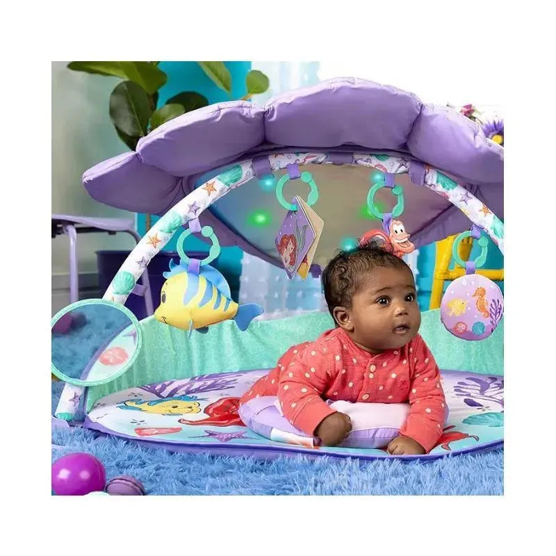 Bright Starts - The Little Mermaid Twinkle Trove Lights & Music Activity Gym Image 4