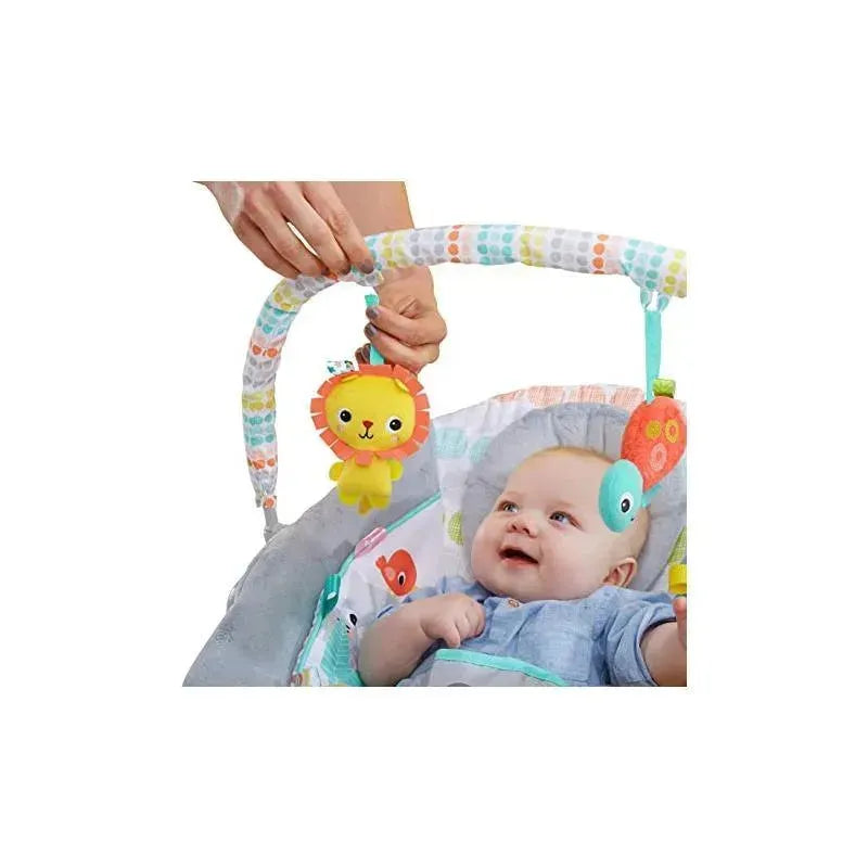 Bright Starts Whimsical Wild Cradling Bouncer Image 6