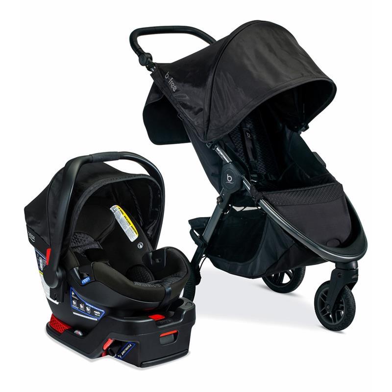 Britax - Baby Travel System B-Free & B-Safe Gen2 Flexfit Us, Midnight Image 1