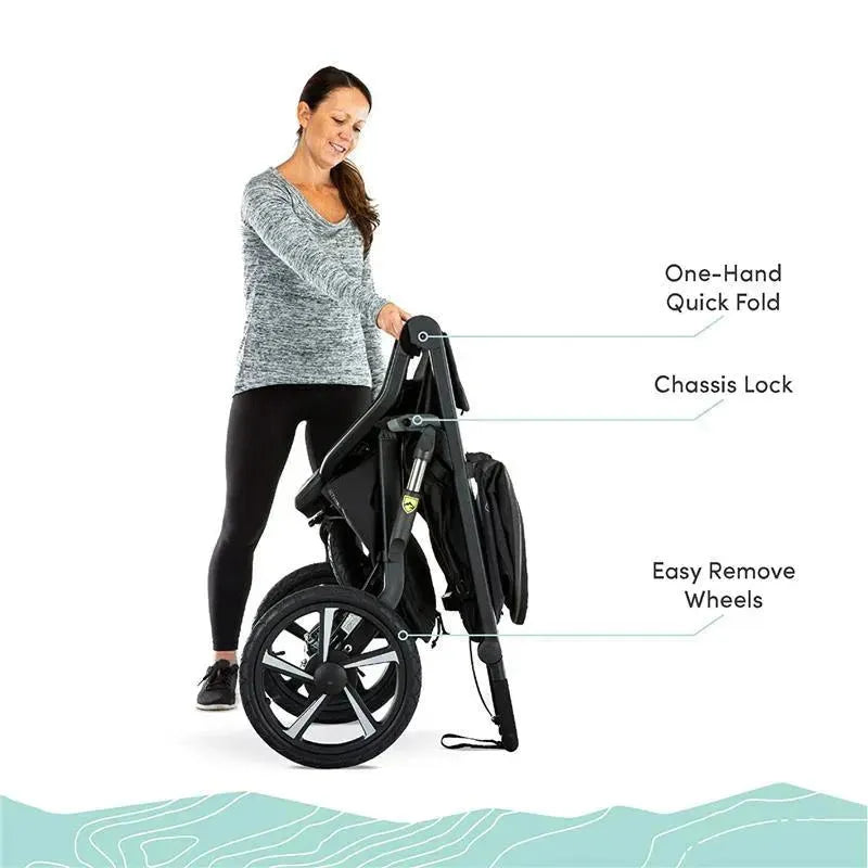 Britax - BOB Gear Alterrain Pro All-Weather Jogging Stroller, Lunar Image 6