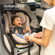 Britax Galaxy360 Slim Rotating Convertible Car Seat With SwivelSmooth Steel Ring, Teak Image 2