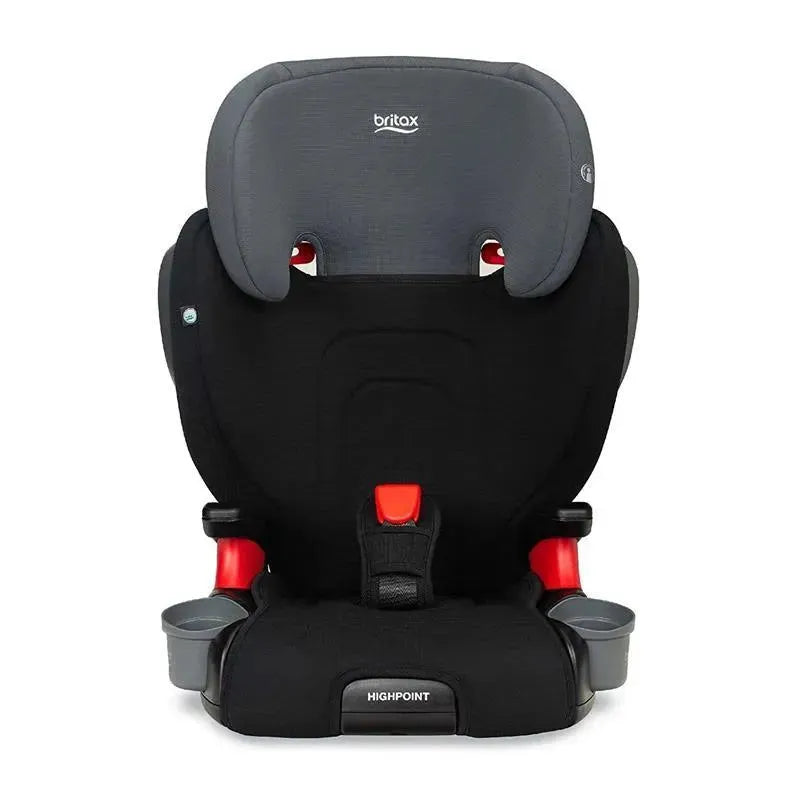 Britax Highpoint 2-Stage Belt Positioning Booster Car Seat, Black Ombre